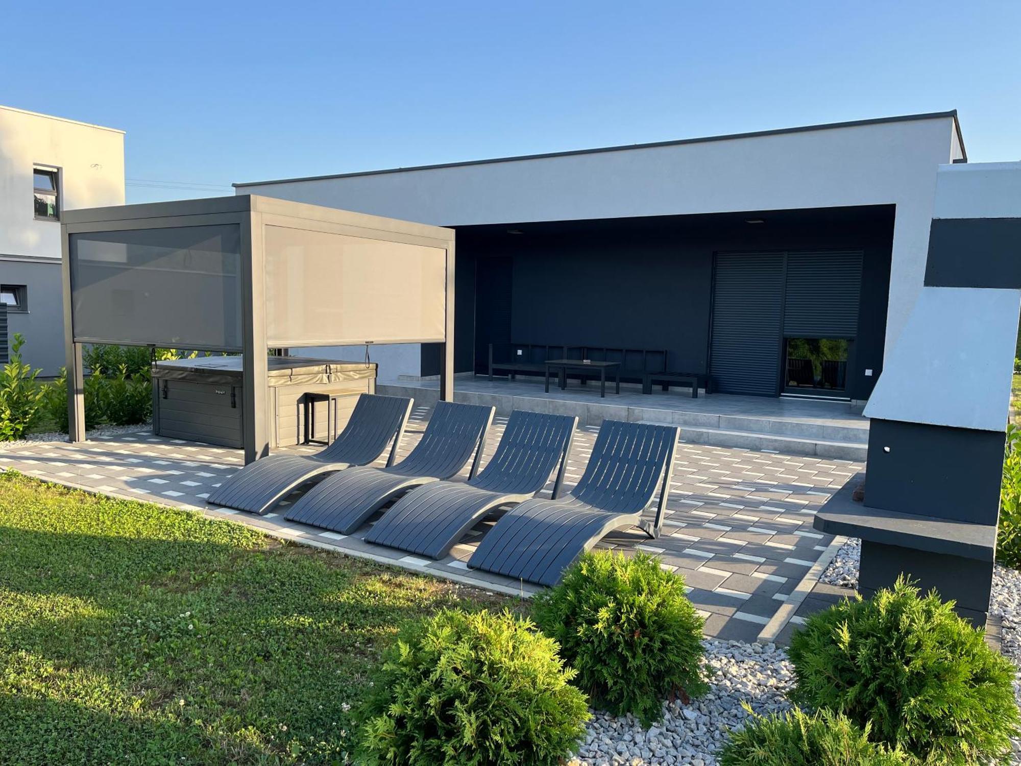 K Relax Place, Varazdinske Toplice, Modern Home With Sauna, Jacuzzi, Wifi Екстериор снимка