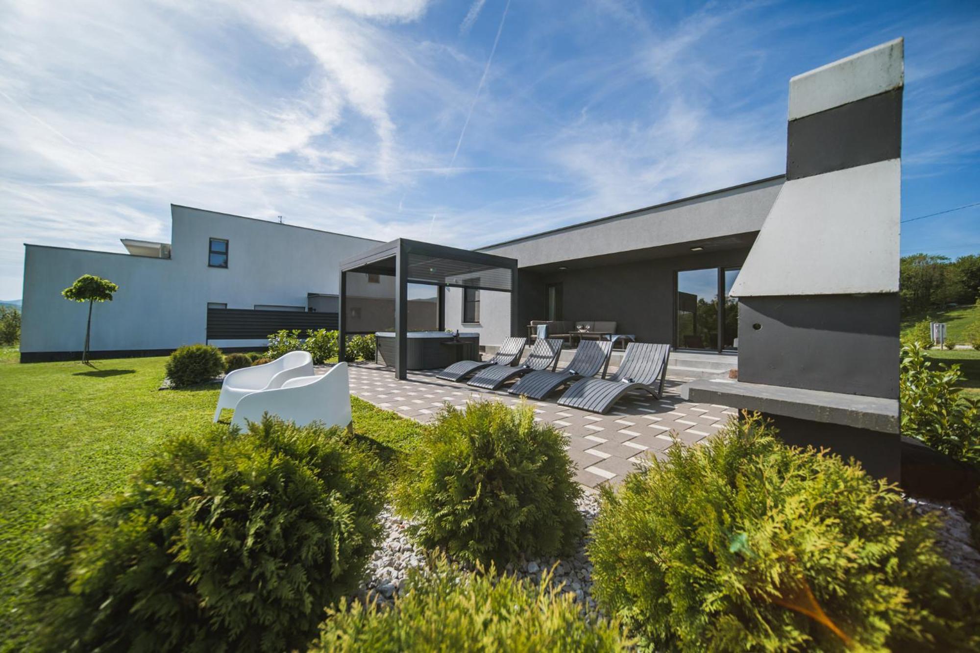 K Relax Place, Varazdinske Toplice, Modern Home With Sauna, Jacuzzi, Wifi Екстериор снимка