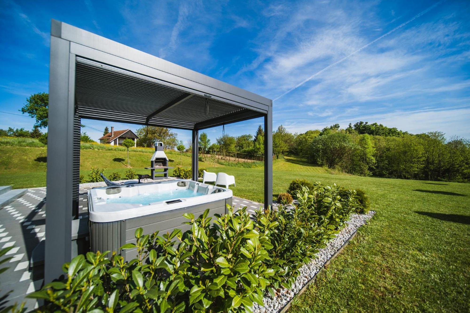 K Relax Place, Varazdinske Toplice, Modern Home With Sauna, Jacuzzi, Wifi Екстериор снимка